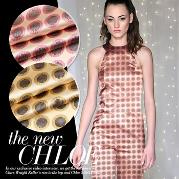 

Fashion print 114cm wide 16.5mm mulberry silk silk satin diy clothes dress shirt fabric material 357