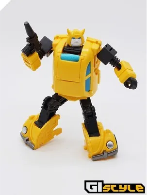 Трансформация циклона predaking WaveSound скорой помощи Sixshot брутикус вентиляторы игрушки MFT MF3 Shockwave MFT MF0 Megotroun Фигурки игрушки - Цвет: Bumblebee 7cm