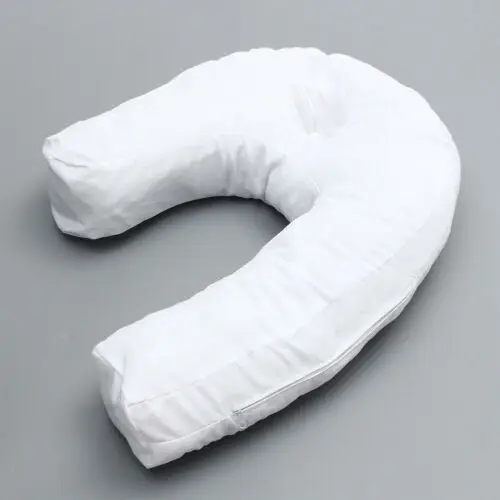 U Shaped Pillow Side Sleeper Pillows Neck & Back Pillow Hold Neck Spine Protection Cotton Pillow Cushion 4
