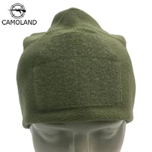 Зимняя шапка унисекс для мужчин и женщин, военная флисовая Кепка, Повседневная армейская шапка Skullies для улицы, Спортивная Толстая Кепка, головной убор, тактический