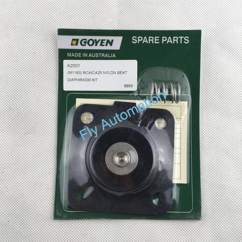 

K2501 M1183B Goyen Diaphragm Repair Kit For 1" Pulse Jet Valve CA25T CA25DD RCA25T