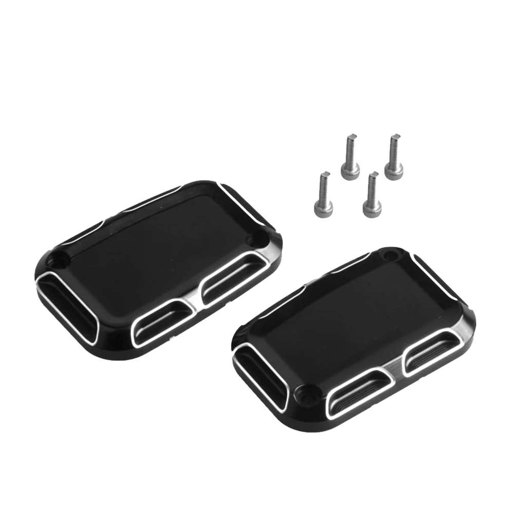 2 Pieces Front Left Right Brake Reservoir Cylinder Cover for   Electra Brake Master Cylinder Fluid Reservoir Cap