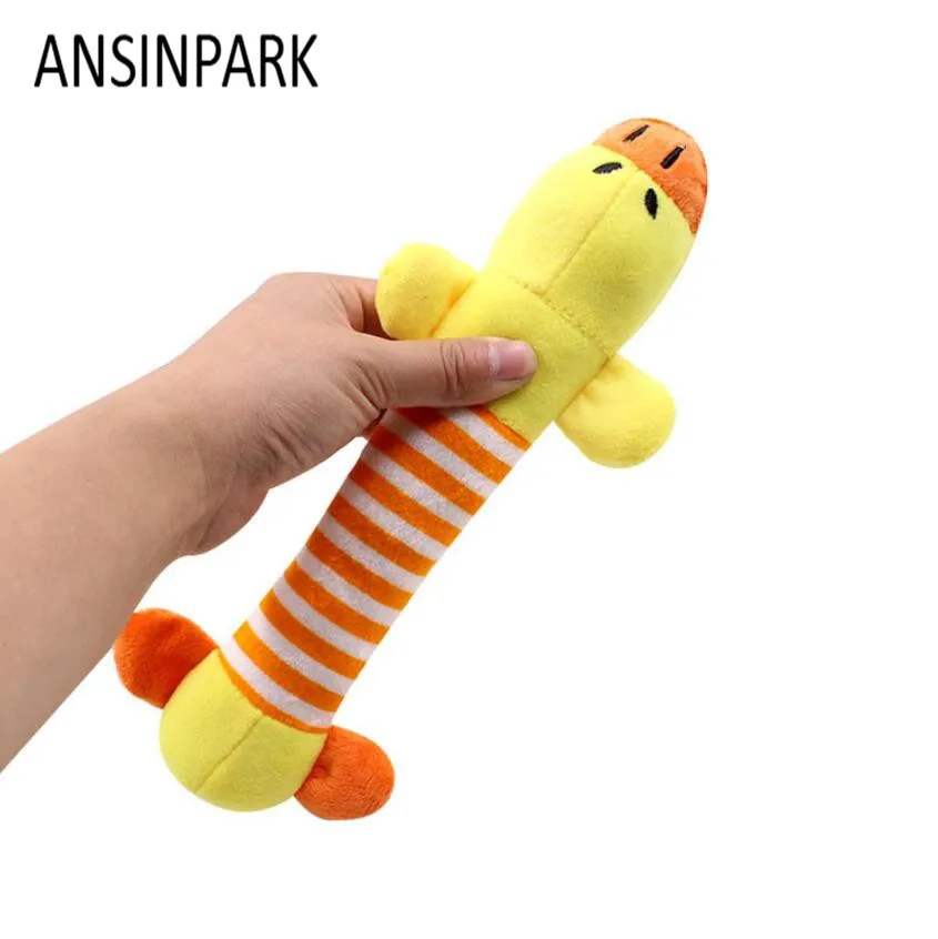 ANSINPARK animal chew toy dog cat vocalization in cloth dolls toys sustainability pet dog accessories products high quality W666