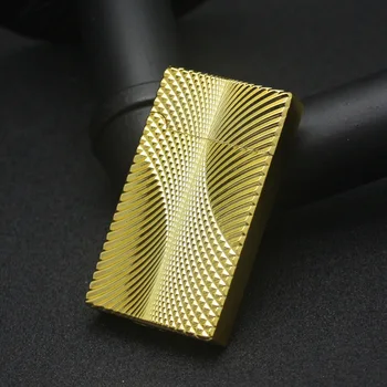 

Water Wave Relief Ping Sound Lighter Windproof Butane Turbo Torch Jet Pipe Cigar Stainless Steel Metal Cigarette 1300 C No Gas