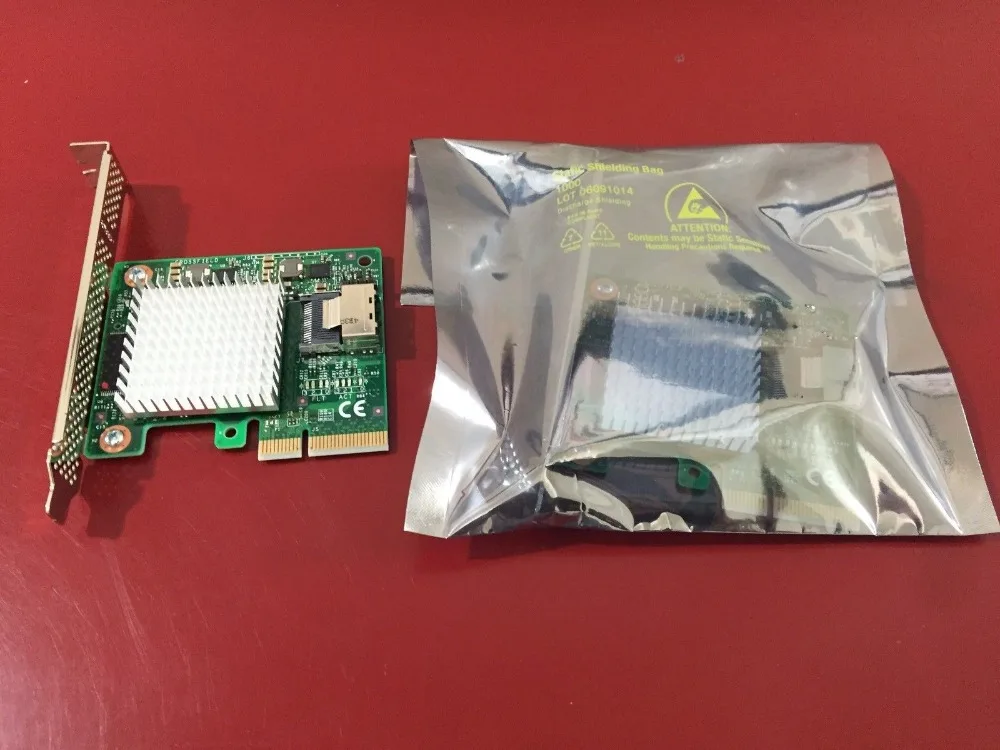 

RaidStorage ServeRAID H1110 SAS/SATA Controller 90Y4317 RAID0.1.10.1e NO-cache 4 Port SFF8087 PCI-E 2.0 X84 6Gb/s Card