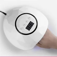 72 Вт светодиодный аппарат для сушки ногтей УФ-лампа светодиодный светильник для ногтей для отверждения гель-лака маникюр 10 s/30 s/60 s/99 s с автоматическим датчиком инструменты для дизайна ногтей