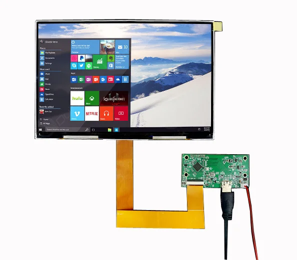 

For 8.9 inch 2k TFTMD089030 LCD display with mipi hdmi 2 usb control board for diy project 61 pins free shipping