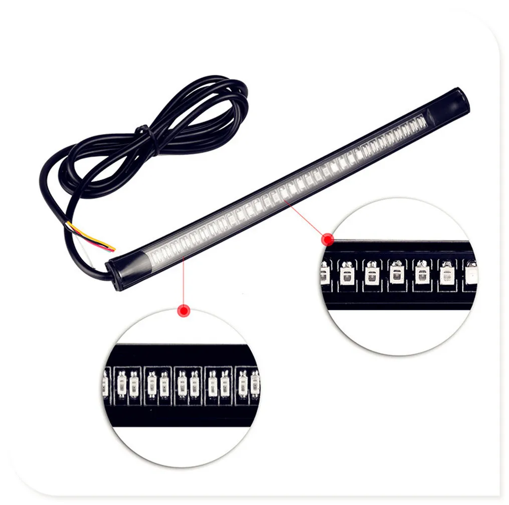 

Motorcycle Strip LED Tail Brake Stop Turn Signal Light for Ducati Panigale 1199 S TRicoloR 1299 R 899 959 SS1000