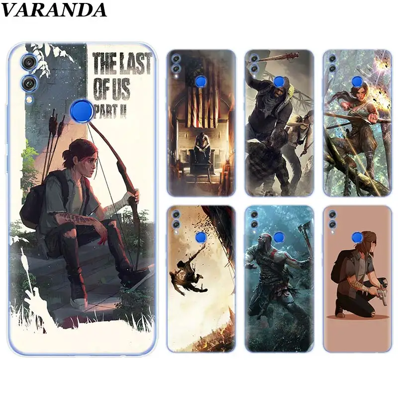 

The Last Us Video games Part 2 Silicone Soft Case for Huawei Honor 8X 8C 8S 8A 9 10 Lite 20i View 20 Y6 Y7 Y9 2019 Case Coque