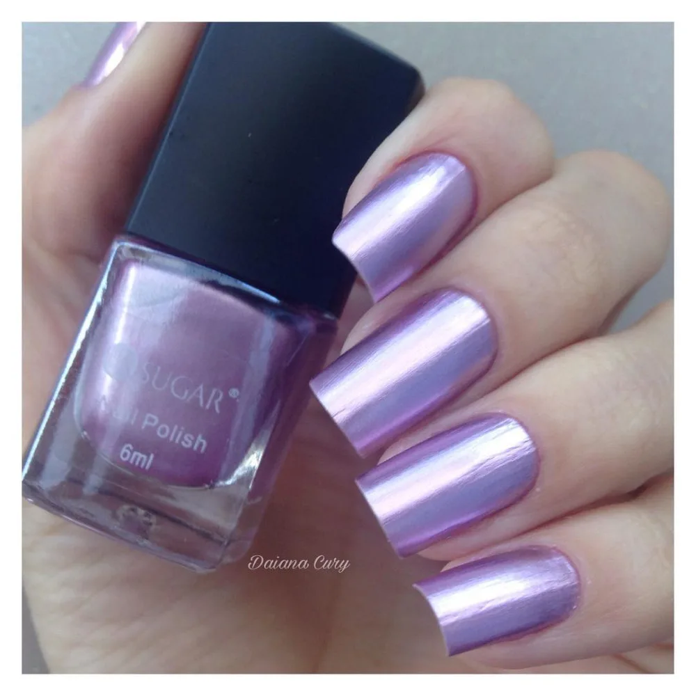 

UR SUGAR 6ML Mirror Effect Metal Nail Polish Shinny Metallic Nail Lacquer Quick Dry Nail Art Polish