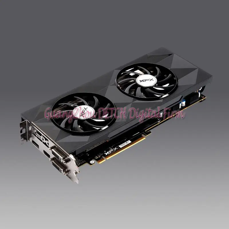  R9 390 8G 512Bit D5 4K Black Wolf non-public version of the game graphics card 