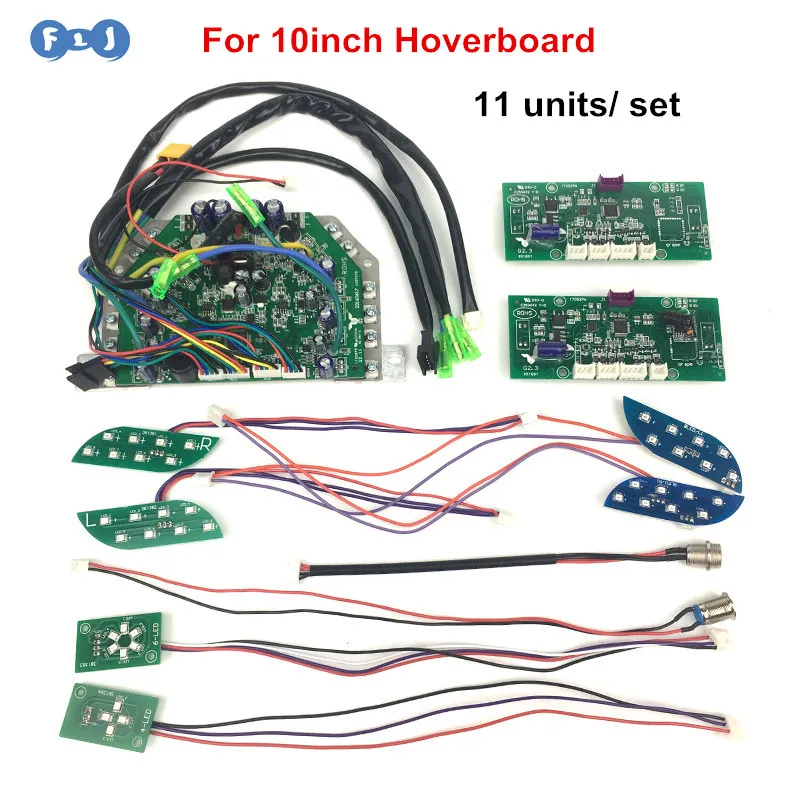 TaoTao PCB Универсальный запасные части для 6,5/8/10 дюймов 2-колесный скутер с самобалансировкой Ховерборд материнская плата контроллера электрическая доска - Цвет: For 10inch