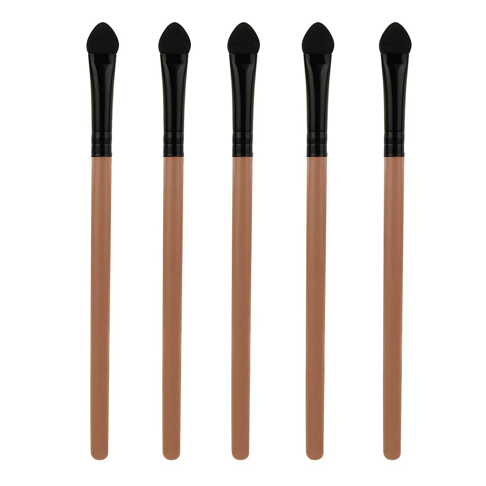 

5 Pcs Eyeshadow Sponge Stick Brush Portable Eye Shadow Eyeliner Eyebrow Lip Brush Applicator Eyes Blending Makeup Tool 5.4
