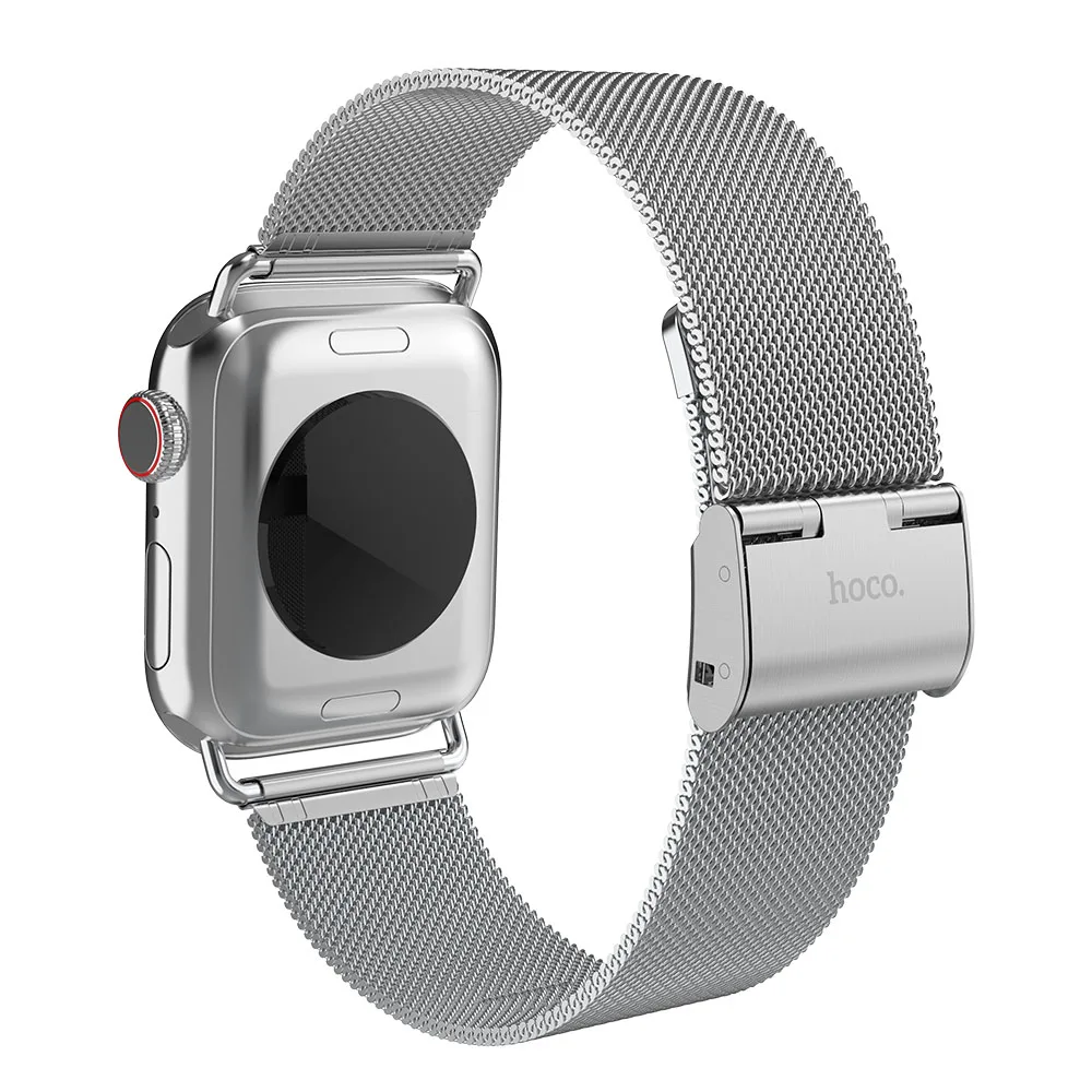 Ремешок HOCO для Apple Watch ML Series 1/2/3/4/5 брендовый браслет наручных часов 44 мм 40 42 38
