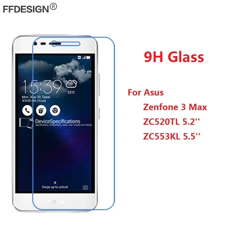 Защитное стекло для Asus Zenfone 3 Max ZC520TL ZC553KL закаленное защита экрана пленка из