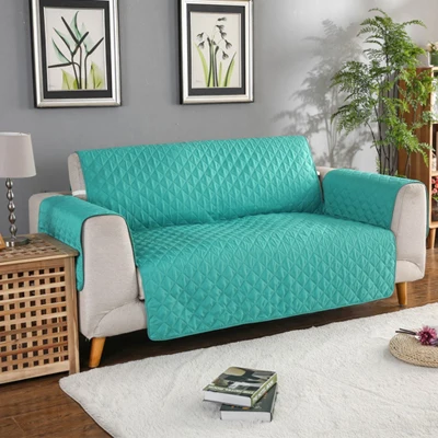 Housse Кана для диванов съемный собака Детские коврик кресло, мебель протектор моющиеся подлокотник чехол для дивана чехлов 1/2/3 сиденье - Цвет: Mint Green