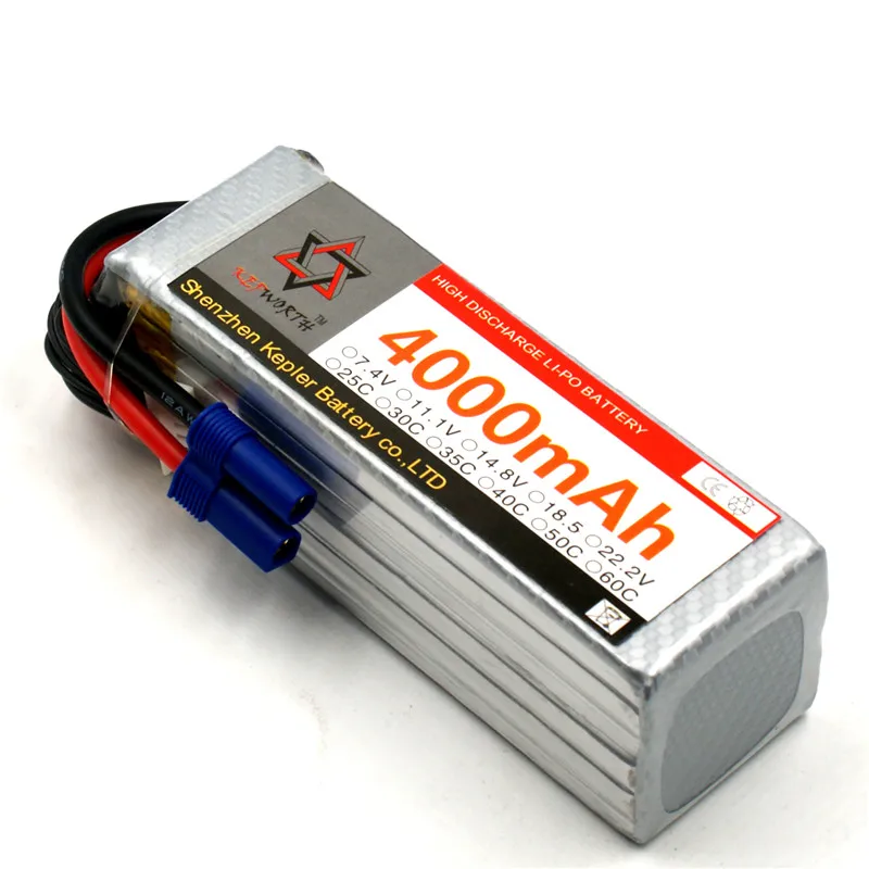 RC Lipo батарея 6S 22,2 V 4000mAh 35C литий-полимерный аккумулятор для RC для автомобиля, самолета лодки грузовой вертолет танк