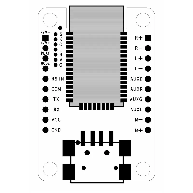 Плата усилителя Aiyima Bluetooth V4.1 стерео BK3254 при изменении имени пароля двойные