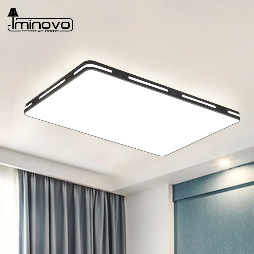 

LED Ceiling Light Modern Lamp Panel Living Room Round Lighting Fixture Bedroom Kitchen Hall Surface Mount Flush Remote Control