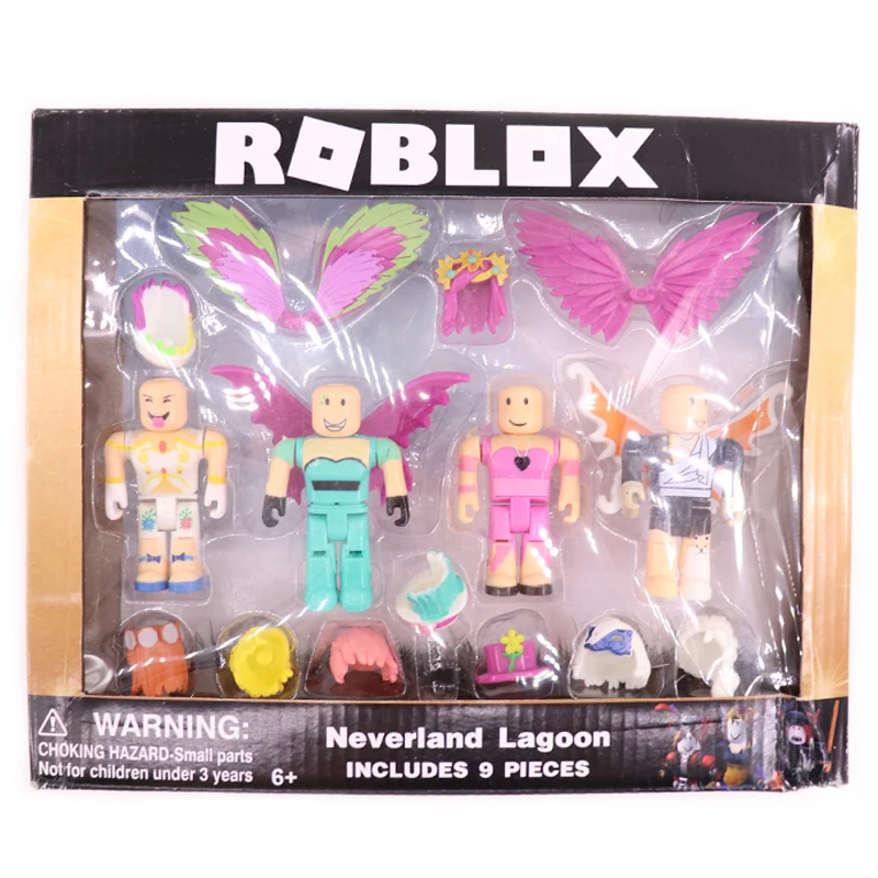 Us 989 40 Off4pcsset Roblox Action Figures 7cm Pvc Roblox Men Game Figurine Boys Characters Classic Collection Gift Toys For Children E In - 