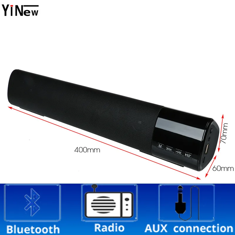 TV Sound Bar Portable boombox PC sound box bluetooth Speaker Wireless loudspeaker Home Theater System soundbar Radio for xiaomi