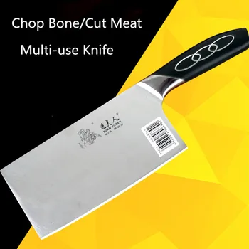 

Free Shipping XFR Stainless Steel Professional Kitchen Knife Household Multifunctional Cutting Meat Vegetable Knife Cleaver