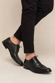 

Pearl Genuine Leather Black Men 'S Shoes 120130001768