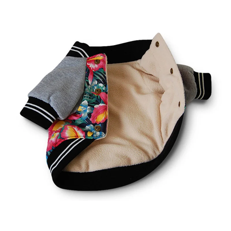 

Leisure Pet Dog Jacket Baseball Dog Clothes Print Pets Dogs Clothing For Small Medium Dogs Chihuahua French Bulldog Cat Clothes
