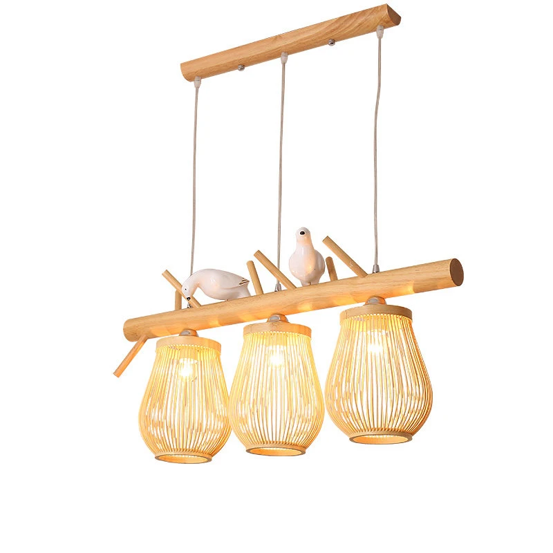 

American country Bedroom dining room restaurant bar corridor pendant lamp bird cage pendant Bird Cage Suspension Light Fixtures