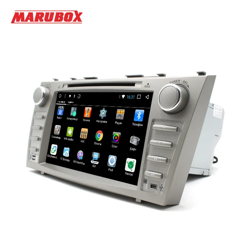 MARUBOX 2 DIN Восьмиядерный Android 8 1 головное устройство для Toyota Camry 2006 2011 GPS Navi Стерео