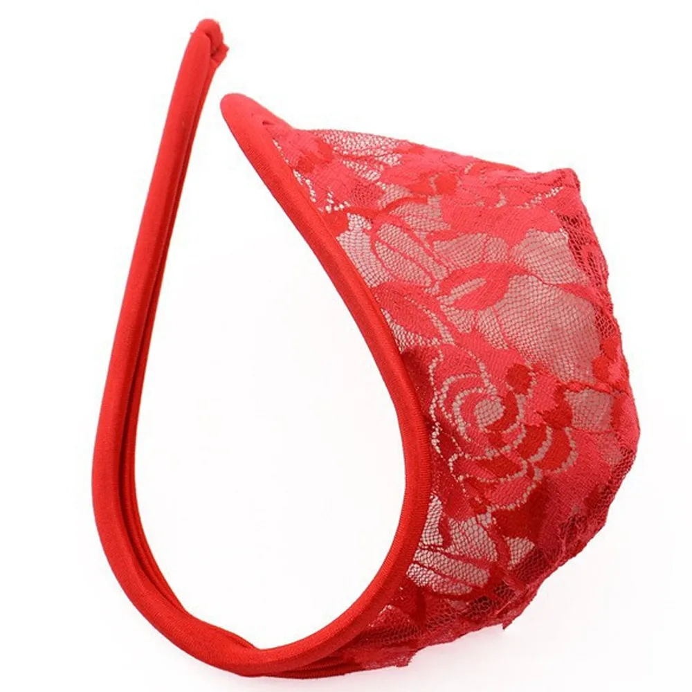 

Men's C Panties Invisible T-back Lace Underpants Sexy Underwear Low Waist Comfortable Briefs Men Ropa Interior Hombre panties