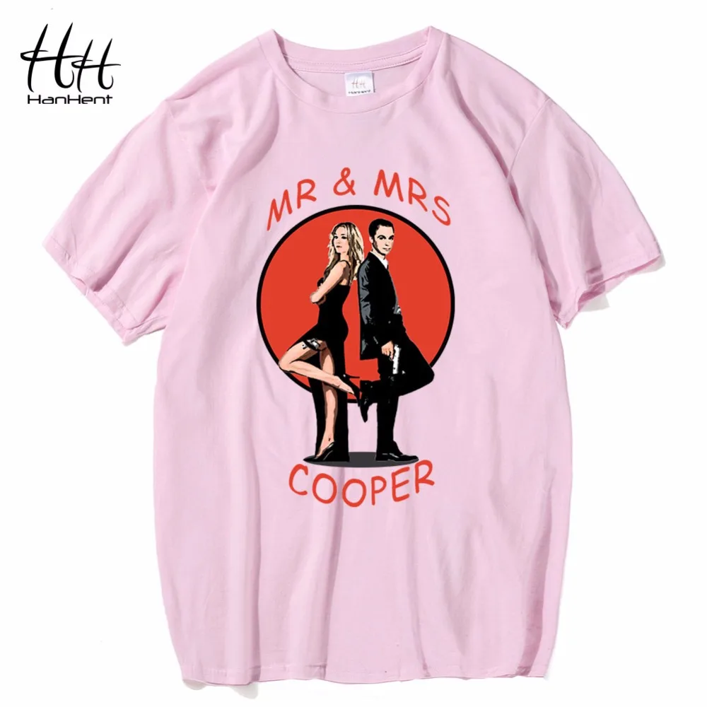 Camiseta de verano HanHent moda de sheldon penny hombres mujeres los pollos hermanos camisetas 3d camiseta usa the big bang theory camiseta