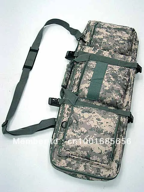 3" Двойная винтовка Чехол для переноски пистолет сумка OD Цифровой ACU Camo BK CB# B