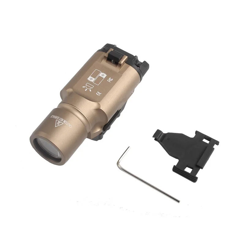 Tactical X300 LED Weapon light Flashlight Torch For Hunting Free Shipping HT8-0002-13