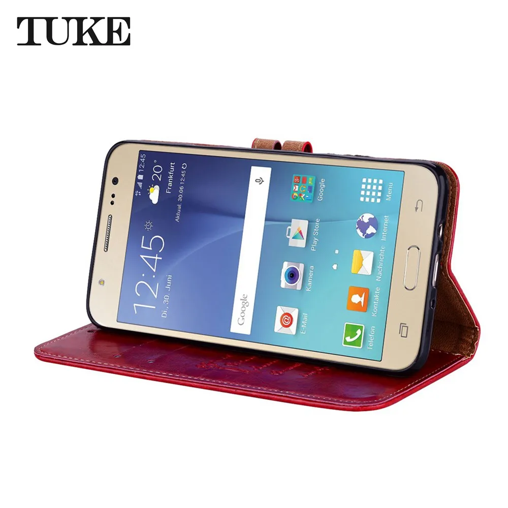 Для samsung Galaxy J7 2016 j710 J710F флип чехол кожаный бумажник для телефона крышка стойка