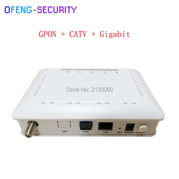 

CATV ONU GPON designed for fulfilling FTTH ultra-broadband access request of home and SOHO users