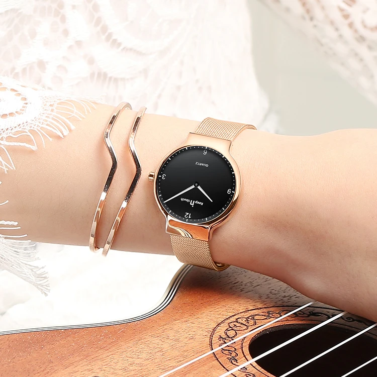 Новые ультра тонкие мужские часы Вэнь Часы Montre с сетчатым ремешком кварцевые для