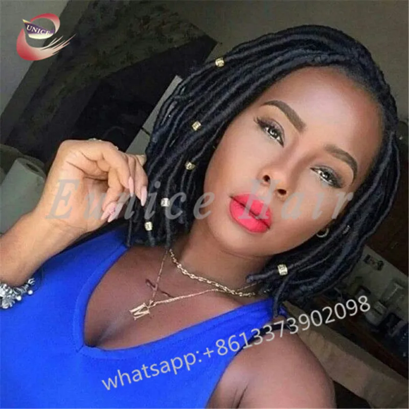 Cheap Curly Crochet Fauxlocs African Hair Braiding Extensions
