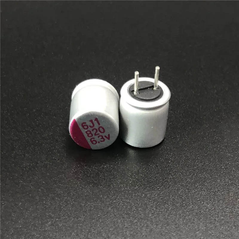 

10Pcs/100Pcs 820uF 6.3V Japan Matsuki RL series 8x9mm 6.3V820uF Super Low ESR Polymer Solid Capacitor