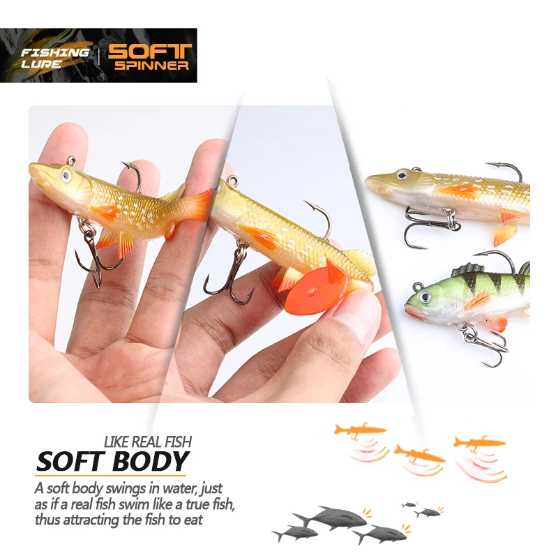DONQL لينة إغراء كيت Wobblers Pesca الاصطناعي الطعم سيليكون الصيد السحر باس البحر الكارب عوامة سنارة صيد الأسماك تهزهز DONQL لينة إغراء كيت Wobblers Pesca الاصطناعي الطعم سيليكون الصيد السحر باس البحر الكارب عوامة سنارة صيد الأسماك تهزهز