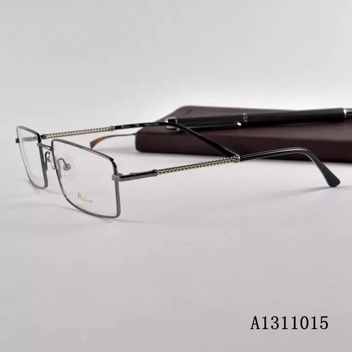 GREY Антикоррозийные деловые мужские очки из чистого титана для чтения, полная оправа, очки для чтения, прозрачные линзы для глаз, мужские очки, аксессуары для очков - Цвет оправы: GREY