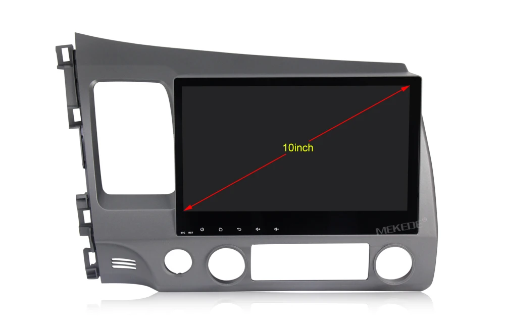 Perfect allwiner T3 1024x600 HD 2DIN Android 7.1 Car Head Unit for Honda Civic 2006-2011 DVD GPS with Radio RDS BT Mirror-Link Wifi 2