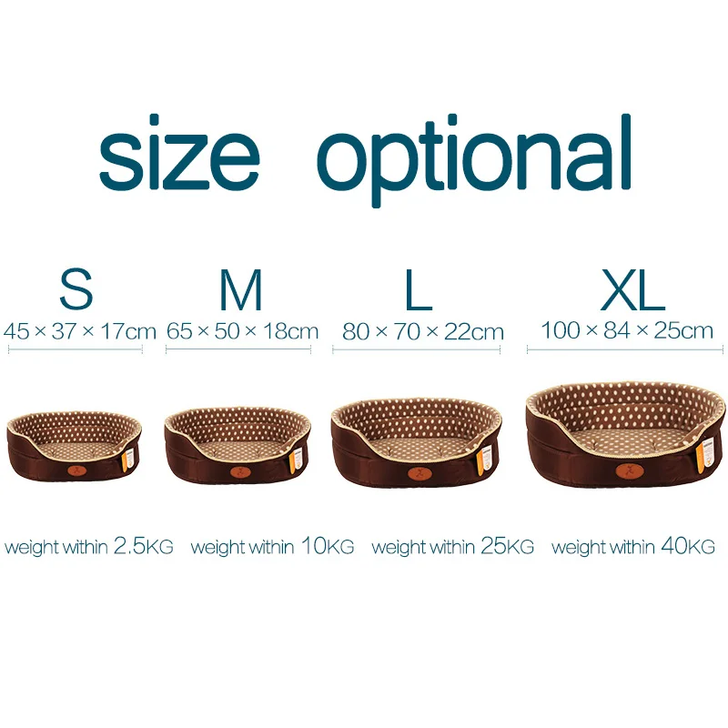 Double sided available all seasons Big Size extra large dog bed House sofa Kennel Soft Fleece Pet Dog Cat Warm Bed s-xl