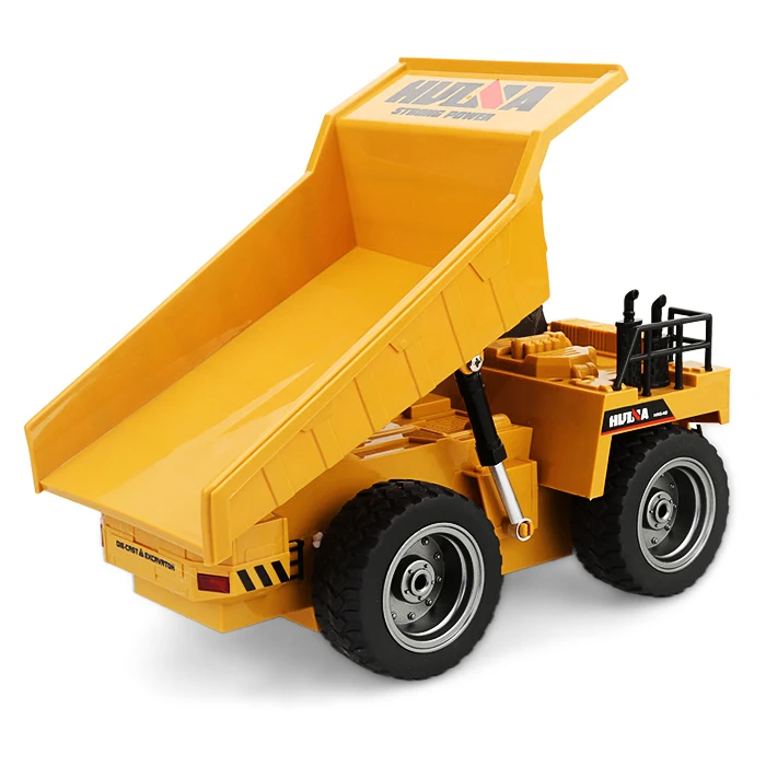 HUINA 1540 1:18 2 4G 6CH RC сплав самосвал усиленный поворот экскаватор инженерный