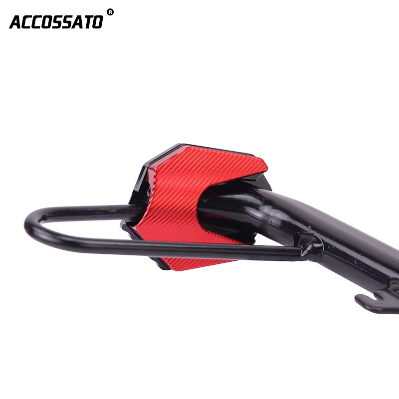 

Motorcycle CNC Kickstand Foot Side Stand Extension Pad Support Plate For CB190R CBF190X CBF 190R