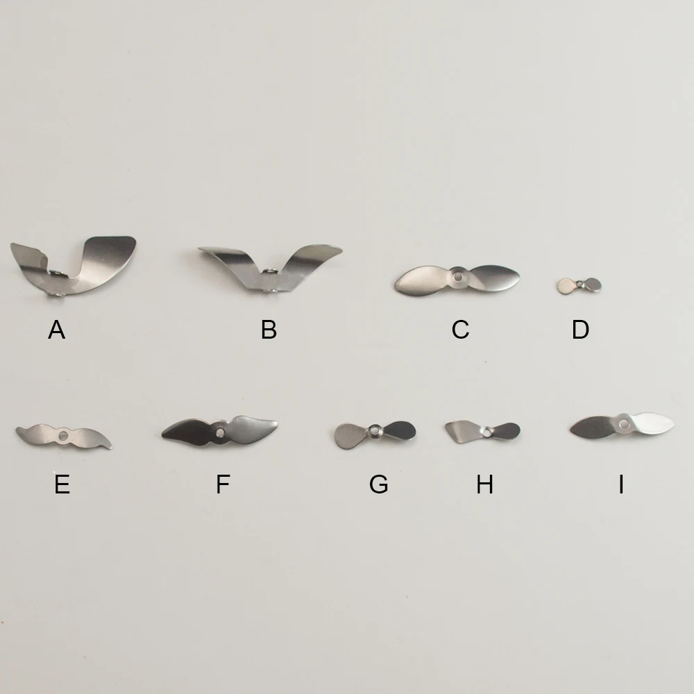 10pcs Stainless Steel Pointed Propellers,Propeller Blade,Chopper