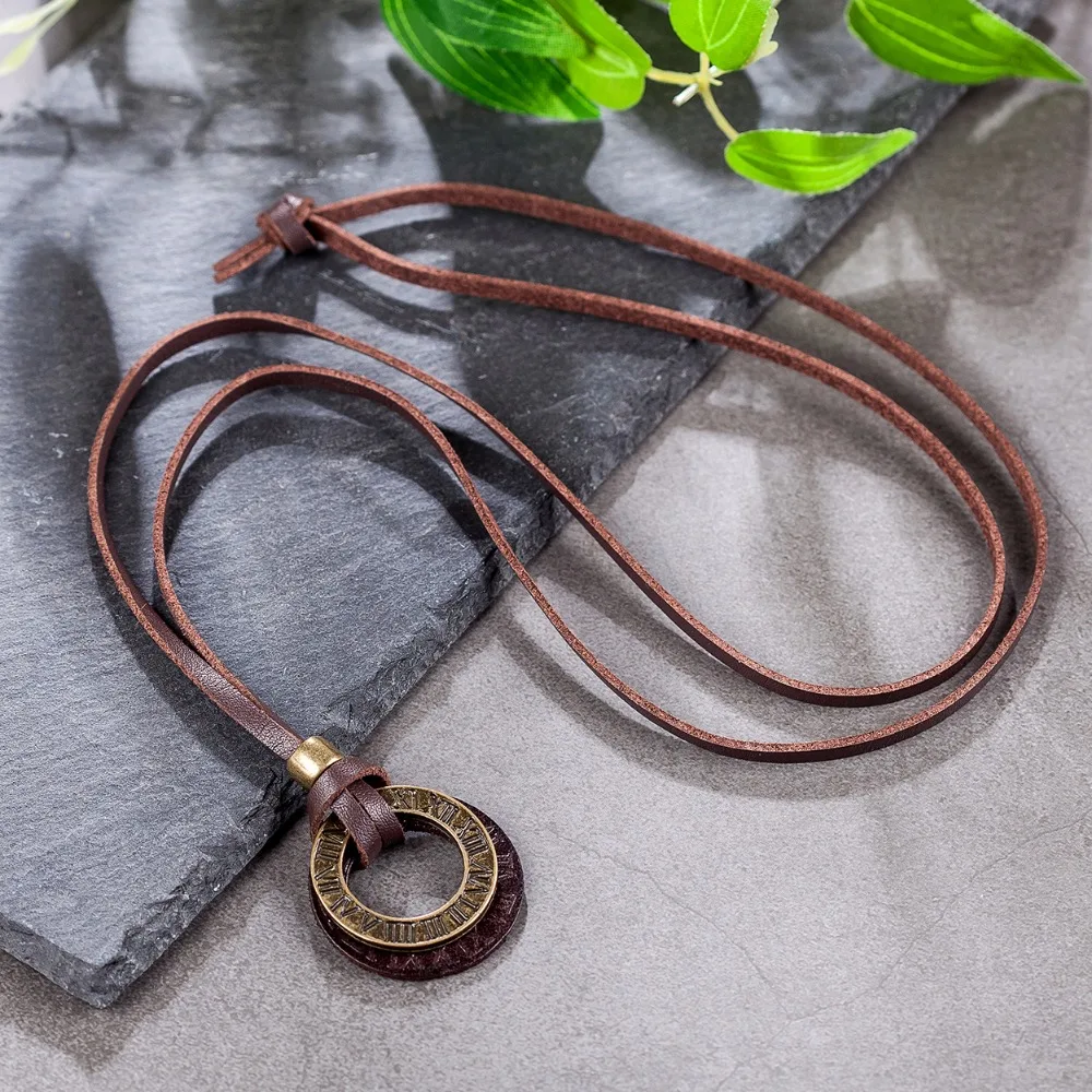 Kulit Kalung Liontin Choker & 5