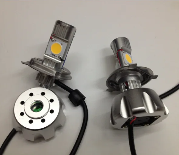 

YY Newest Factory Price 3000lm H4 Car Led Headlight Auto Led Headlamp Install FAN 6000K or 4300K