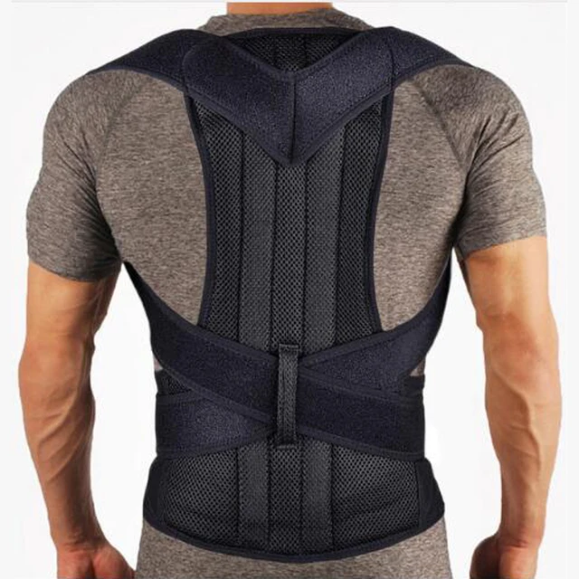 Men Posture Corrector Back Brace Posture Shoulder Support Brace Belts