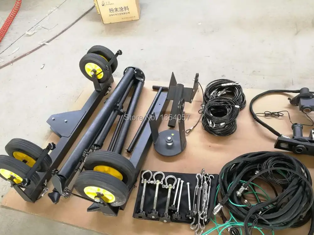 US $1.800.00 10m 3 Axis Jimmy Jib Crane For With Motorized Dutch Head Loading 16kg